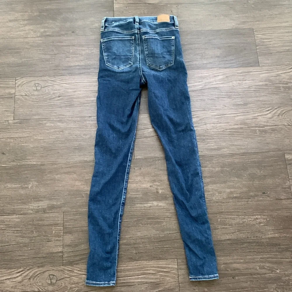 American Eagle Outfitters High Rise Jeans - Blue - Picture 6 of 6